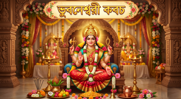ভুবনেশ্বরী কবচ — Book Puja on Jotishbani